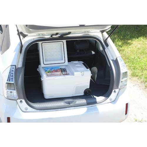 アイリスオーヤマ 104660 充電式ポータブル冷温庫 26L ホワイト IPDW-B3A-W