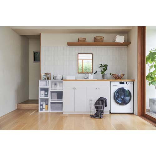 【廃番】TENMA フィッツケース FC40-4020 18L ホワイトクリア 110014954