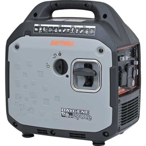 デイトナ インバーター発電機 DAYGENE2700e リモコン付き 55642