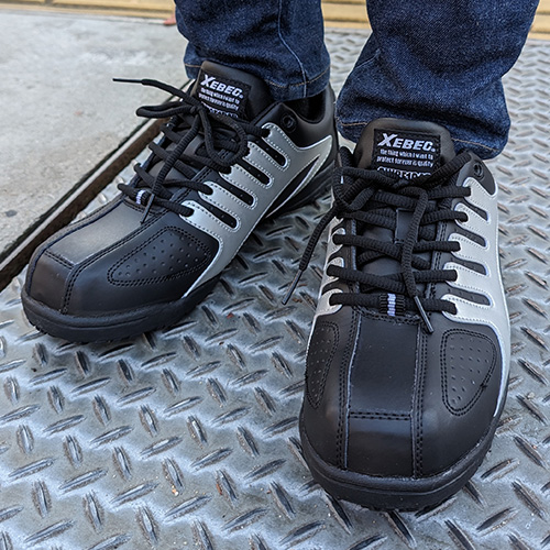 ジーベック セーフティシューズ 安全靴 ブラック 85402