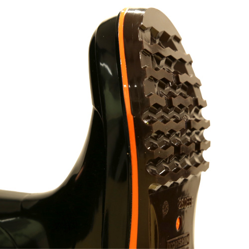 弘進ゴム ハイブリーダーガード 黒 22.5〜30.0cm HB-500