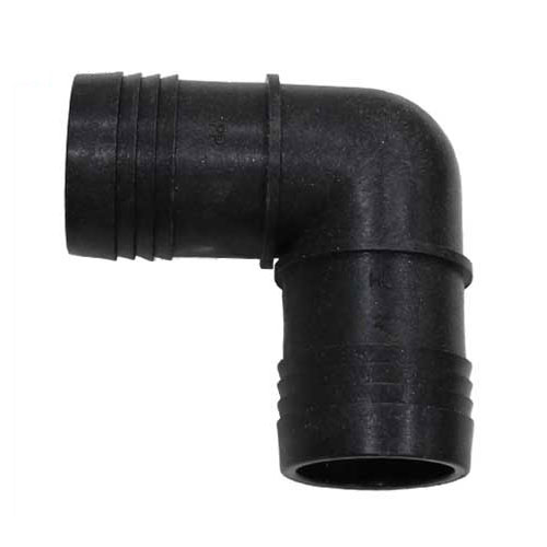 築地 ホースニップル エルボ (PP) 25mm