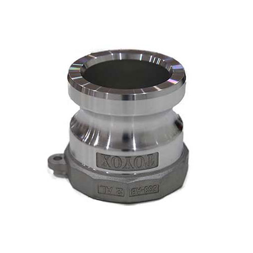 トヨックス カムロック アダプター OPW メスネジ アルミ 25 (1) 633-AB