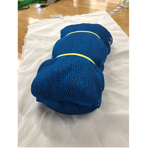 モリリン ラッセル安全ネット防炎ブルー15mm目 6×6m 2枚入 NAB1566