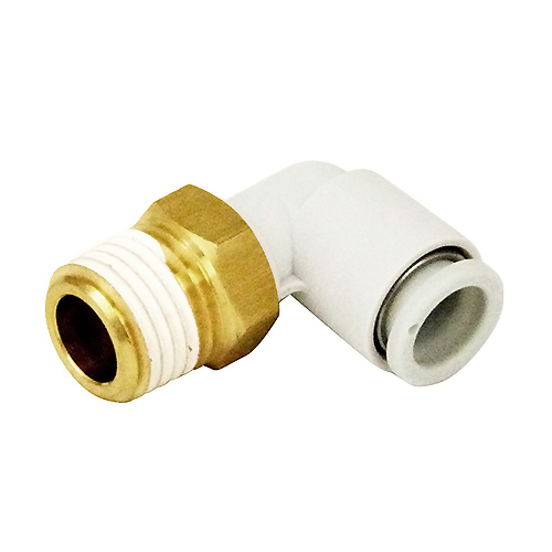 SK11 W管継手 エルボユニオン KQ2L08-02AS