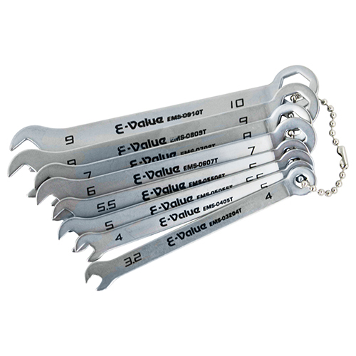 E-Value ミニスリムレンチセット EMS-08TSET