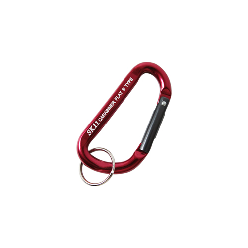 SK11 アルミカラビナ B SAC-550B レッド