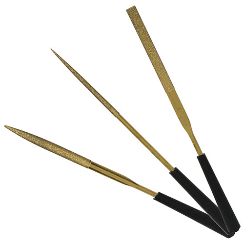 E-Value 精密チタンDヤスリ 3本組