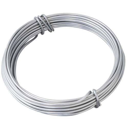 【廃番】チキチ 盆栽用アルミ線300g巻 白 3.5MM