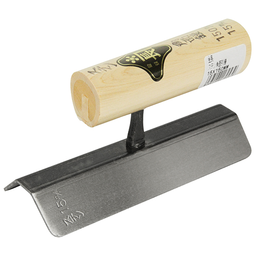 金長 ステン角面引鏝 15×150mm