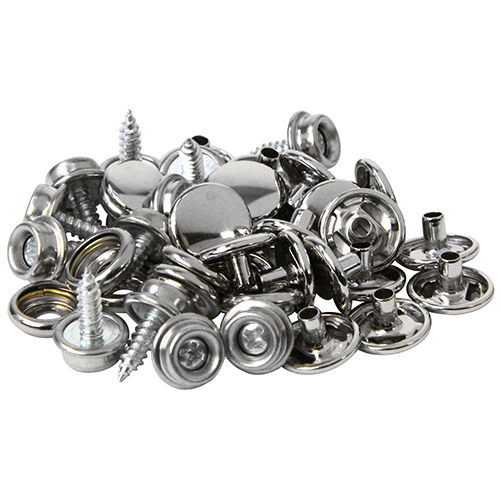 SK11 ネジ式スナップ15mm 10組 NO.170