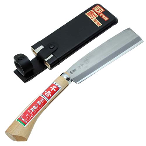 千吉 鞘入腰鉈 双刃 180MM