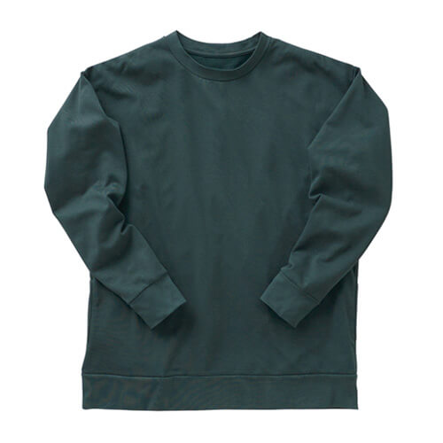 【廃番】おたふく FUBAR コットンエアサンド スウェットシャツ オリーブ S FB-101