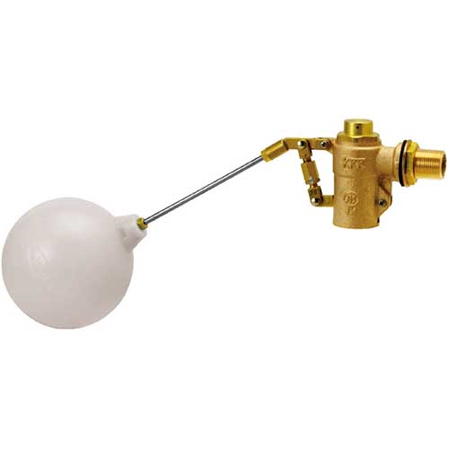 兼工業 圧力バランス型複式ボールタップ ポリ玉付 FW-P 呼び径13 FW13N