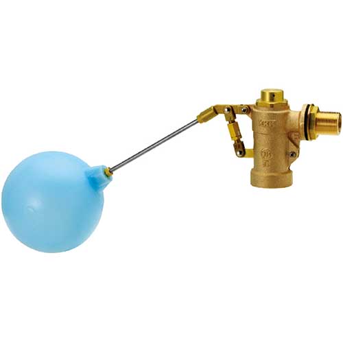 兼工業 圧力バランス型複式ボールタップ ポリ玉付 FW-P 呼び径20 FW20N