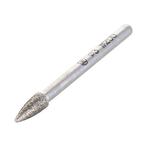 H&H ダイヤモンドロータリーバー 円錐砲弾型 4mm G3-0410