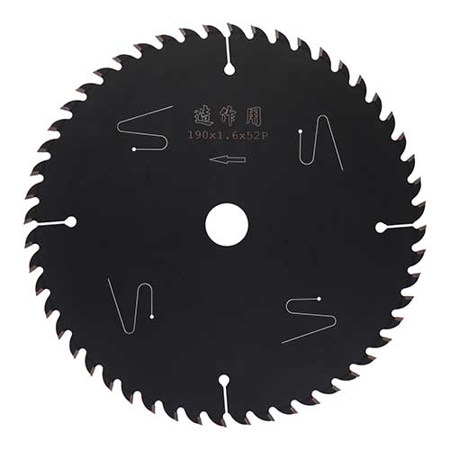 漢道 造作用チップソー BLACKLASER 190×1.6×52P