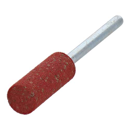 H&H RBK-07 軸付ゴム砥石(砥粒入り) 円筒型 #80