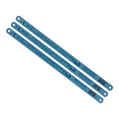 BAHCO 金切鋸替刃 ステンレス鋼・一般金属用 24山 3本入 BC-2