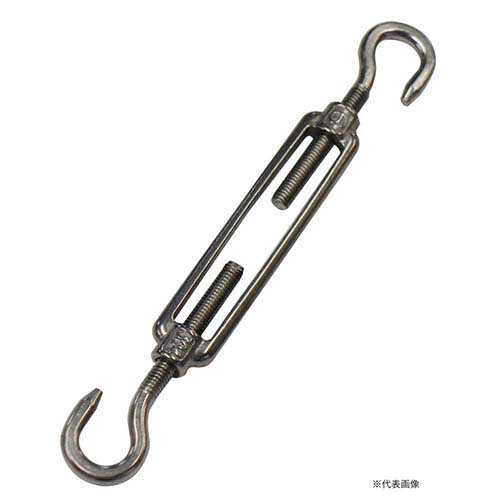 trad ステンレスターンバックル (両フック) 12mm(W1/2) TBR-12S