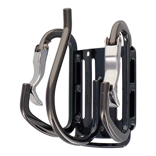 DBLTACT 軽量アルミツールフックトリプル<湾曲ゲート×爪付き> ガンメタ DT-AHB-WRG