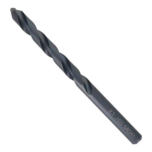 NACHi 鉄工用ドリル 8.1mm