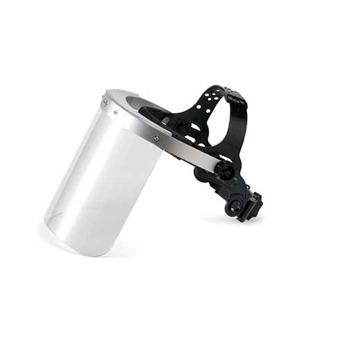 DBLTACT フェイスシールド かぶり型 クリア DT-KFS-C