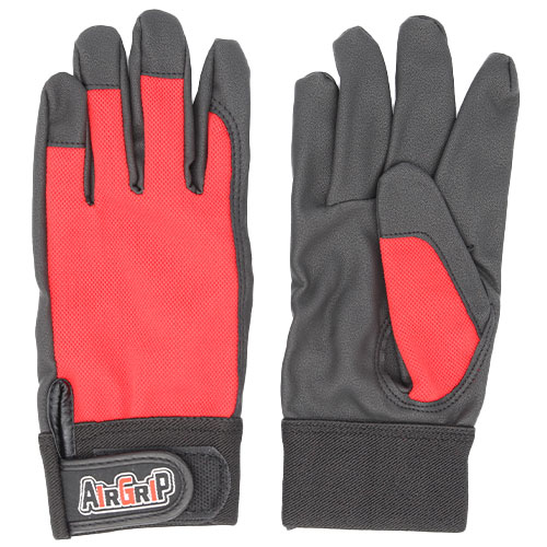 九州手袋工業 エアグリップ 赤 L 6789