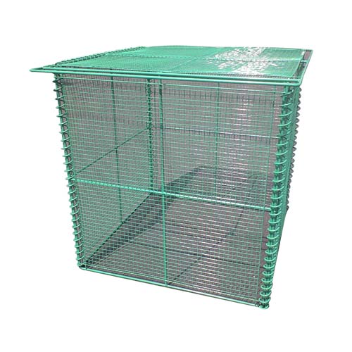 テラダ ゴミステーション 鉄製(樹脂塗装) W600×D600×H650 GO-60