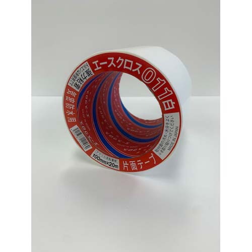 光洋化学 エースクロス011 アクリル気密防水テープ片面 白 100mm×20m