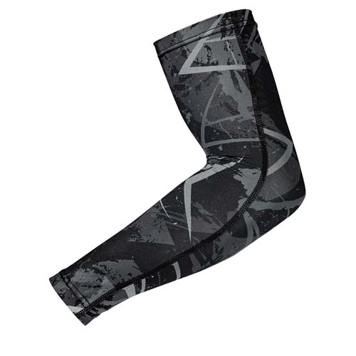 おたふく BT冷感パワーストレッチ アームカバー カモフラ×ブラック LL JW-618