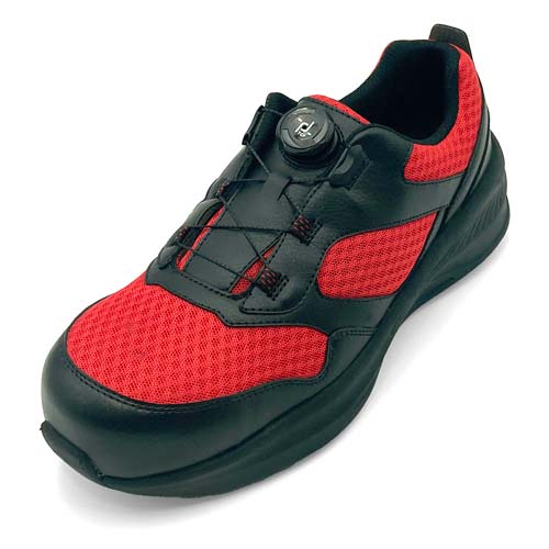 【廃番】IGNIO イグニオ プロスニーカー レッド 27.0cm IGS1003TGF BKRD