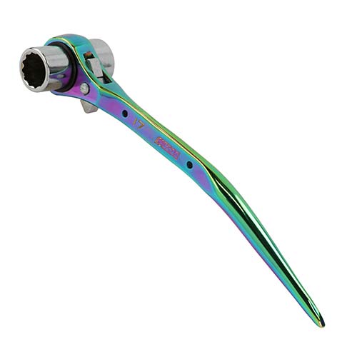 SK11 両口ラチェットレンチスリム SPD-R1721CP
