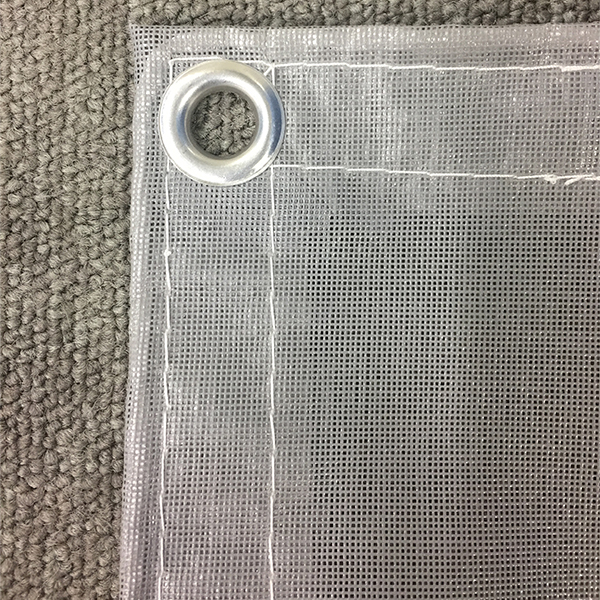 モリリン 国産防炎メッシュシートU類(MRM-302) ブラック 1.8×3.6m 37321836