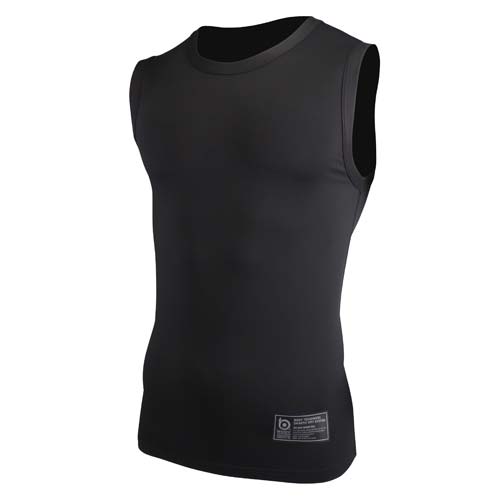 おたふく BT ドラスティックドライ ノースリーブ クルーネックシャツ 11.ブラック SS JW-580