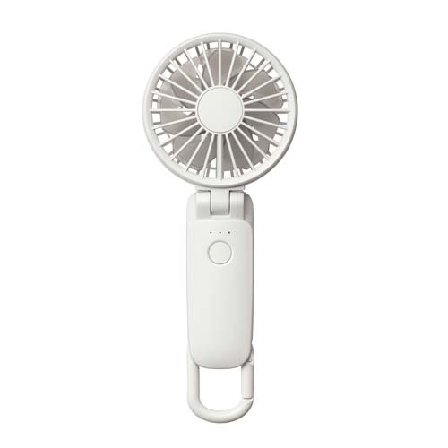 リズム ハンディファン Silky Wind Mobile 3.2 ライトグレー 9ZF040RH08