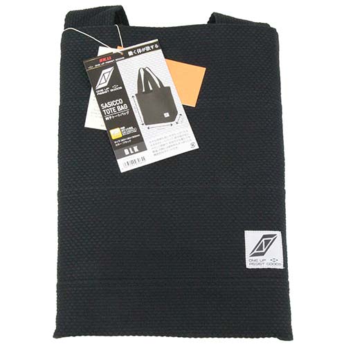 SK11 刺子トートバッグ 黒 SOTA-012-01