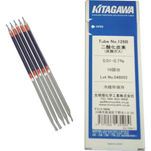 光明理化学 検知管 二酸化炭素 一酸化炭素　（１０本／箱）各4箱 光明理化学 検知管二酸化炭素(10本/箱) 126Bの通販｜現場市場