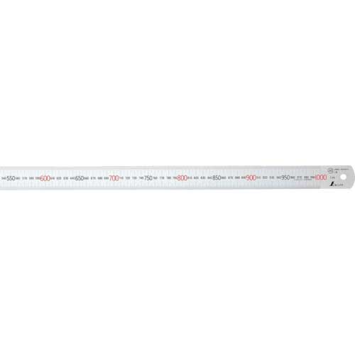 シンワ 直尺シルバー1000mm 13048の通販｜現場市場