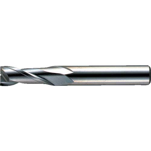 三菱K 2枚刃汎用 ハイススクエアエンドミルミディアム刃長(M)25mm 2MSD2500の通販｜現場市場