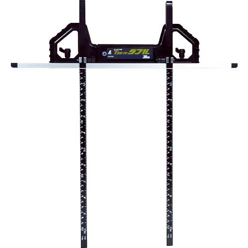 シンワ 丸ノコガイド定規Tスライドダブル 30cm(併用目盛・突き当て可動式) 73702