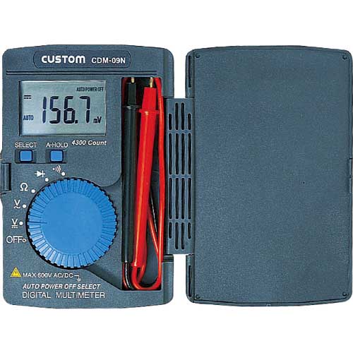 【廃番】CUSTOM デジタルテスタ CDM-09N