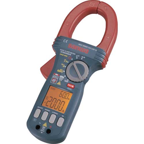 SANWA DC/AC両用デジタルクランプメータ DCM2000DR