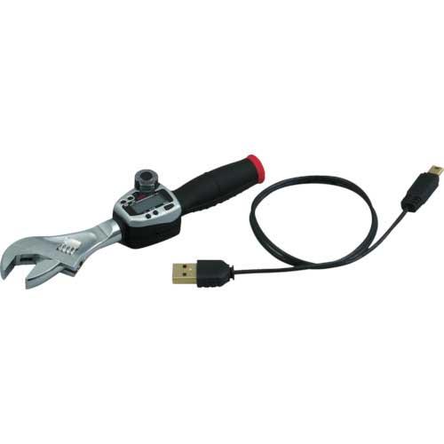 【廃番】KTC トルクレンチ(デジタル式) デジラチェ データ記録式(USB用) 40〜200N・m 全長581mm GED200-W36-U
