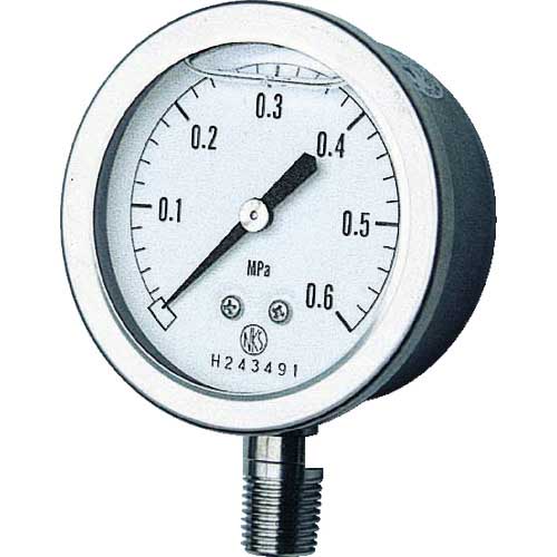 長野 グリセリン入圧力計(A枠立型・φ60)