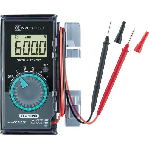 KYORITSU 1019R カード型デジタルマルチメータ(ハードケース) KEW1019R