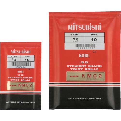三菱K KSD コバルトステンレス加工用 ストレートハイスドリル 4.8mm KSDD0480