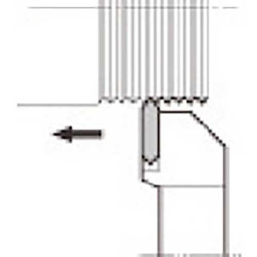 【廃番】京セラ 外径ねじ切り用ホルダ KTT KTTR2525M-16