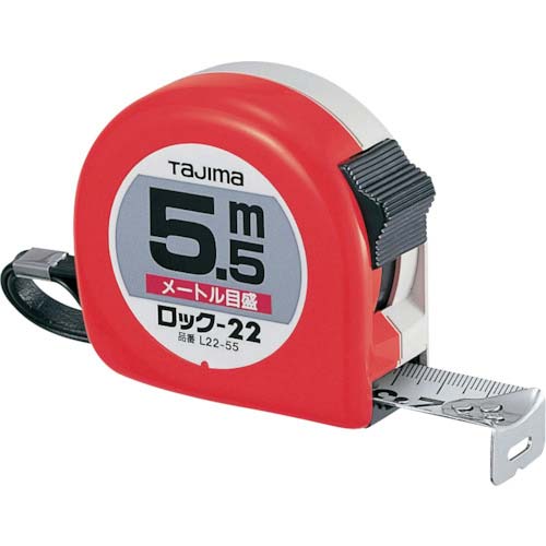 タジマ ロック-22 5.5m メートル目盛 ブリスター L22-55BL