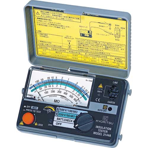 KYORITSU 3147A 2レンジ小型絶縁抵抗計 MODEL3147A
